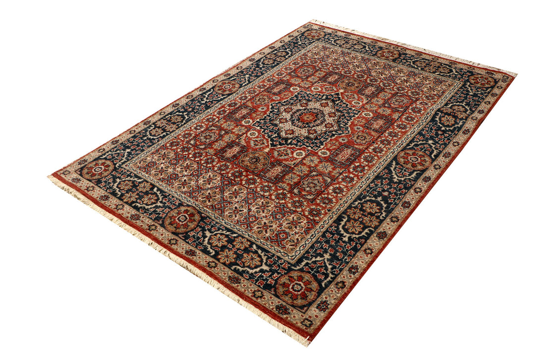Orange Red Mamluk 5'  x" 7'  1" - No. QA95079