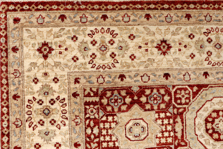 Firebrick Mamluk 5'  3" x 7'  6" - No. QA36765