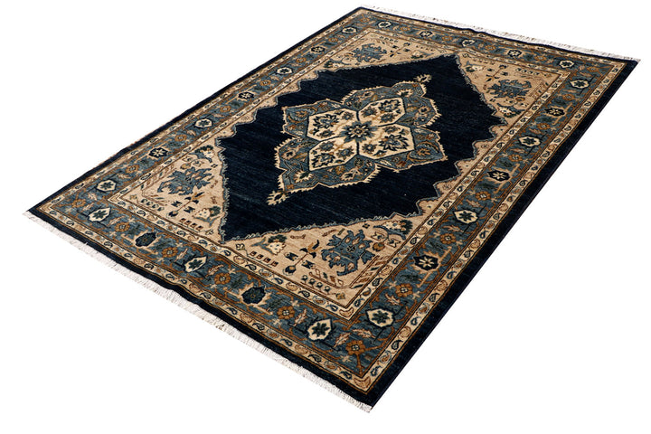 Midnight Blue Ziegler 5'  x" 6'  9" - No. QA12237