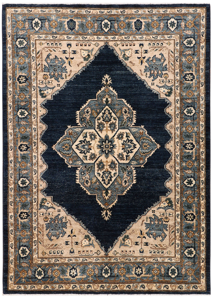 Midnight Blue Ziegler 5'  x" 6'  9" - No. QA12237