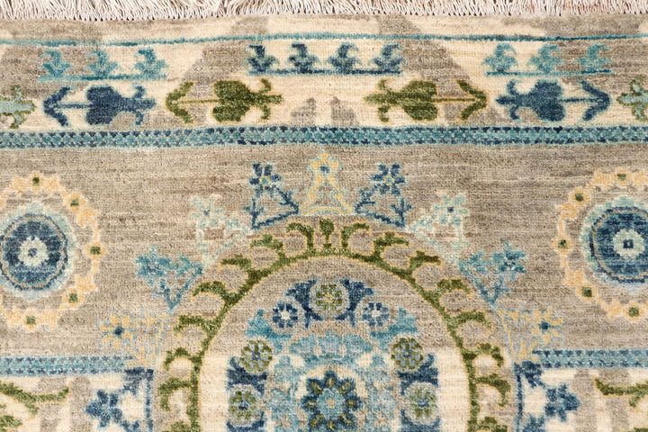 Multi Colored Oushak 5'  1" x 7'  1" - No. QA84077