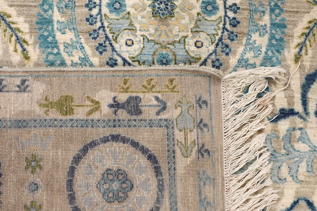 Multi Colored Oushak 5'  1" x 7'  1" - No. QA84077