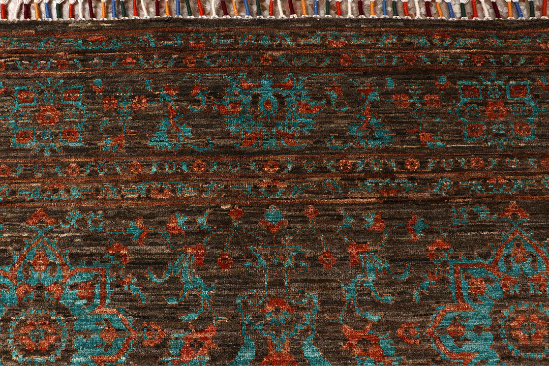 Saddle Brown Ziegler 5' 8 x 7' 9 - No. 71488