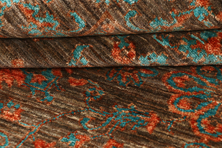 Saddle Brown Ziegler 5' 8 x 7' 9 - No. 71488