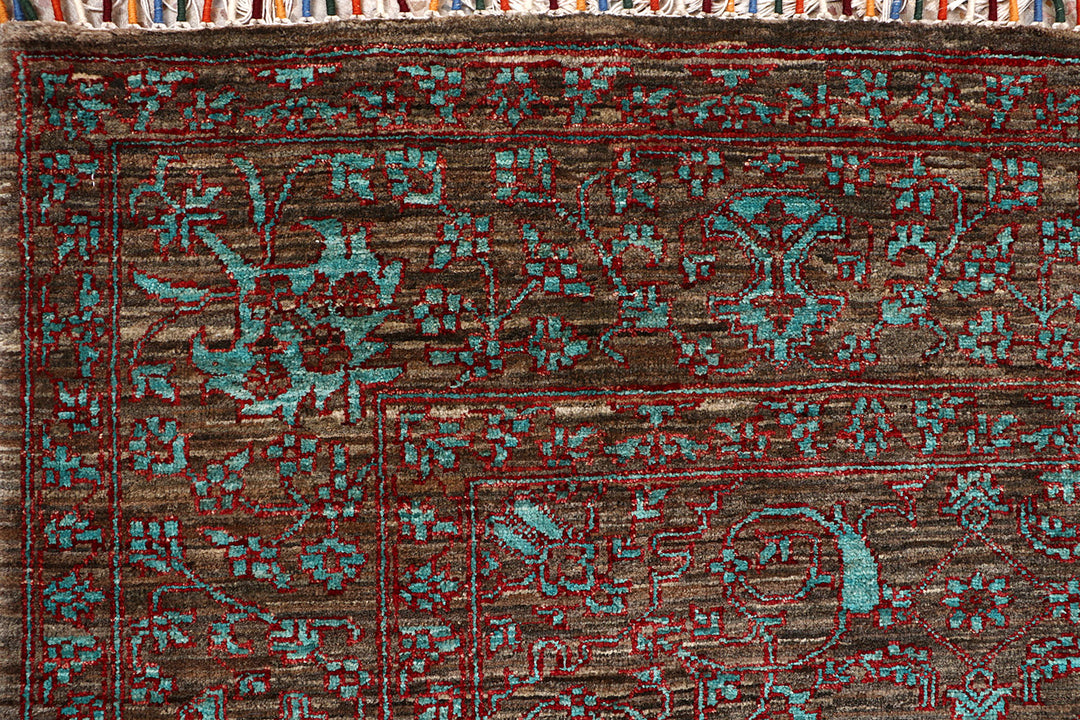 Saddle Brown Ziegler 5' 7 x 8' - No. 71491