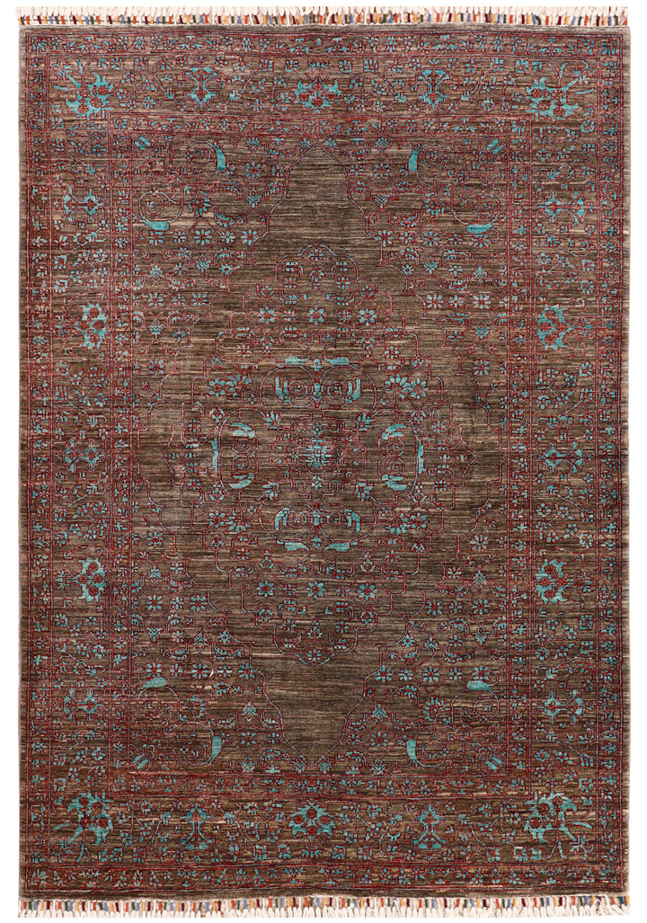 Saddle Brown Ziegler 5' 7 x 8' - No. 71491