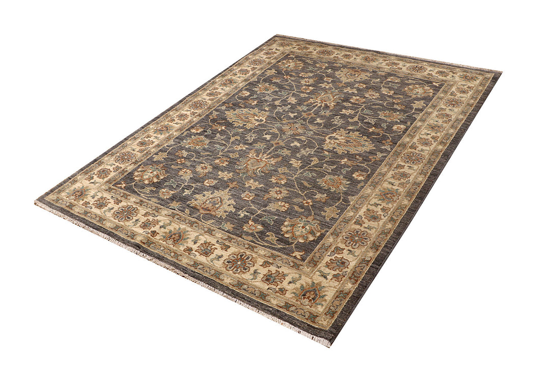 Grey Ziegler 5' x 6' 9 - No. 71498