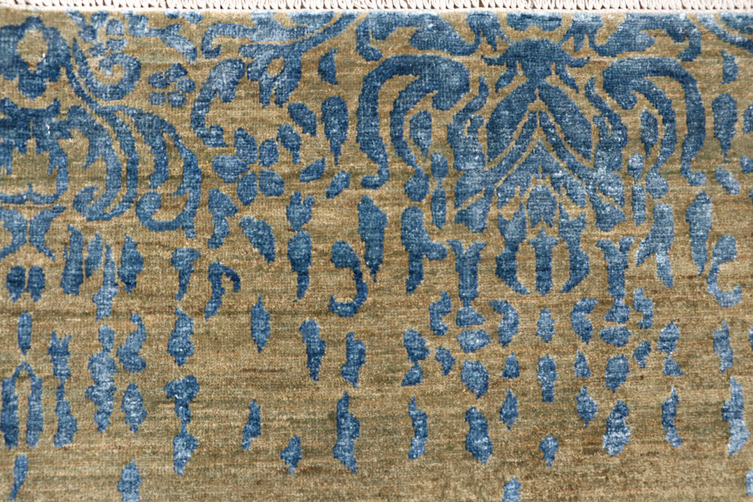 Multi Colored Abstract 6'  2" x 6'  2" - No. QA91814