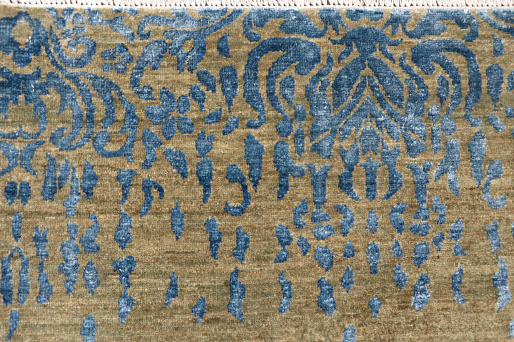 Multi Colored Abstract 6'  2" x 6'  2" - No. QA91814