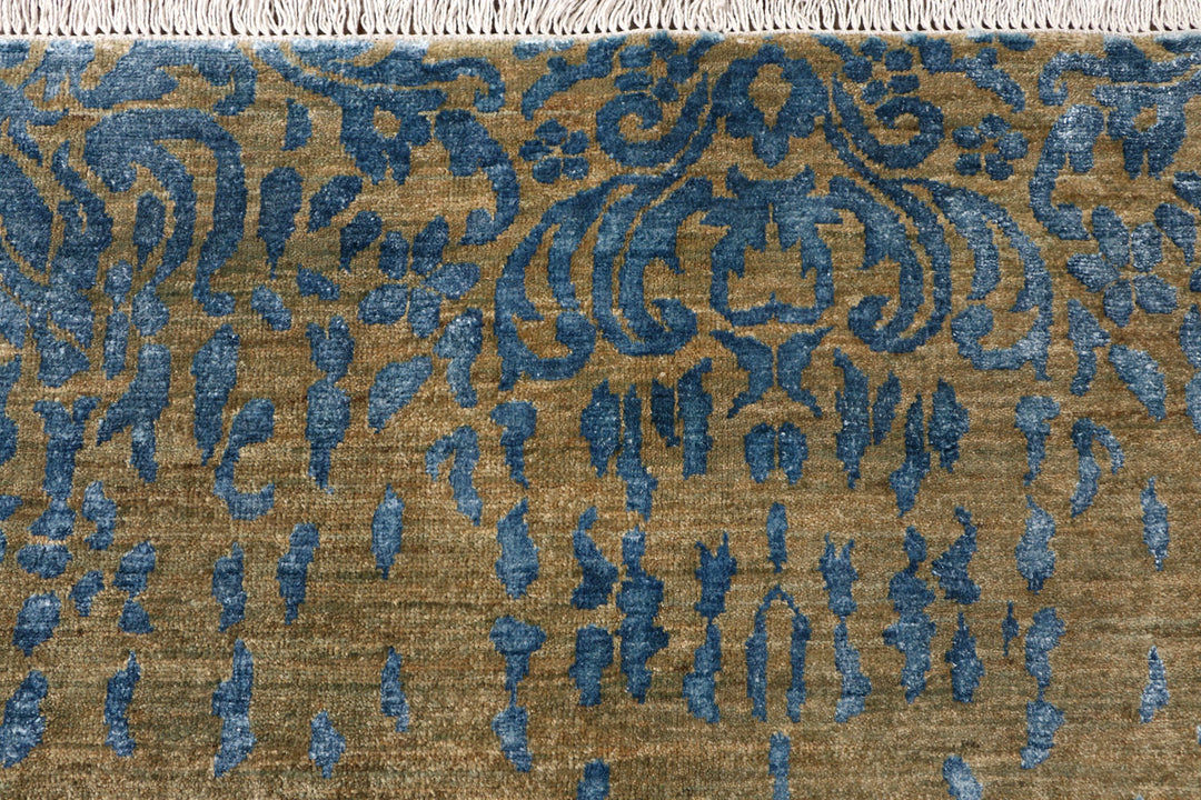 Multi Colored Abstract 6'  2" x 6'  2" - No. QA91814