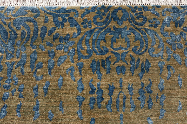 Multi Colored Abstract 6'  2" x 6'  2" - No. QA91814