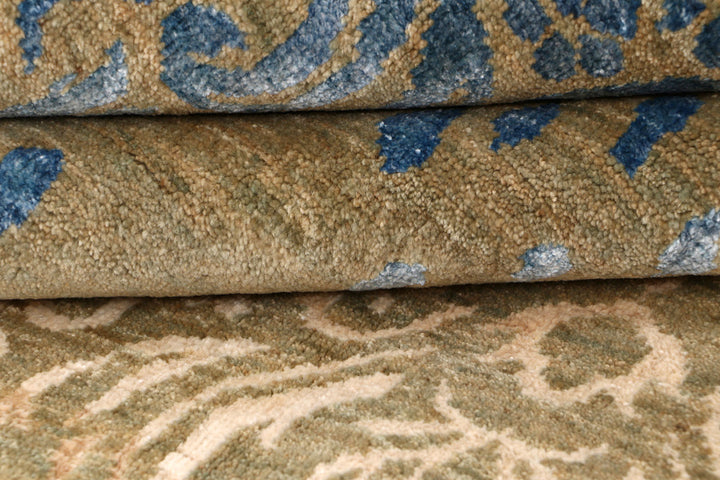 Multi Colored Abstract 6'  2" x 6'  2" - No. QA91814