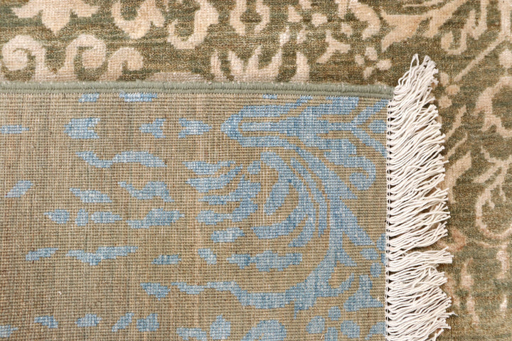 Multi Colored Abstract 6'  2" x 6'  2" - No. QA91814