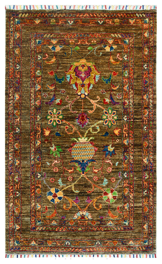 Multi Colored Kazak 3' 2 x 4' 7 - No. 71502