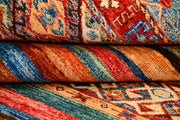 Multi Colored Kazak 5' 6 x 7' 1 - No. 71548