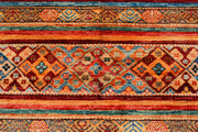 Multi Colored Kazak 5' 9 x 7' 9 - No. 71549