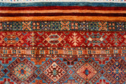 Multi Colored Kazak 8' 2 x 11' 5 - No. 71556