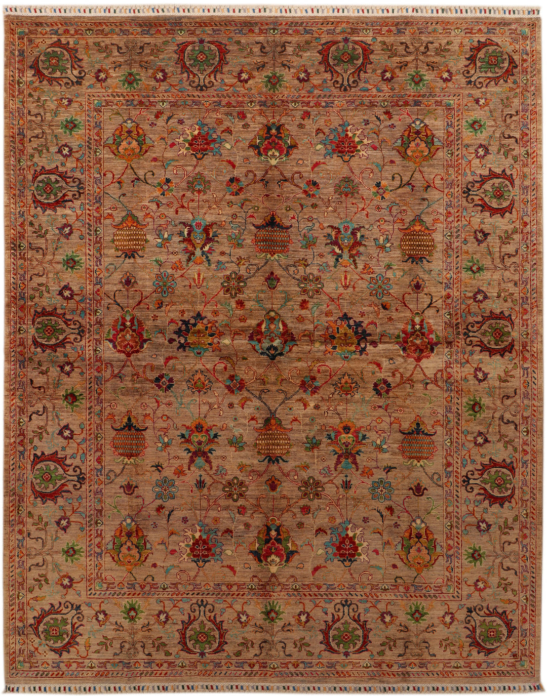 Sultani Rug 8' 2 x 10' Hand-Knotted
