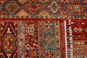 Multi Colored Kazak 8' x 10' 9 - No. 71560