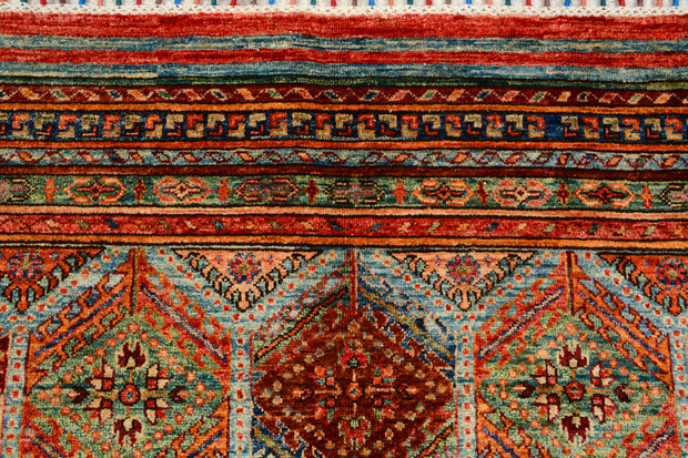 Multi Colored Kazak 8' 3 x 9' 11 - No. 71562