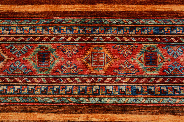 Multi Colored Kazak 8' 3 x 9' 11 - No. 71562