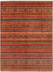 Multi Colored Kazak 8' 10 x 12' - No. 71563