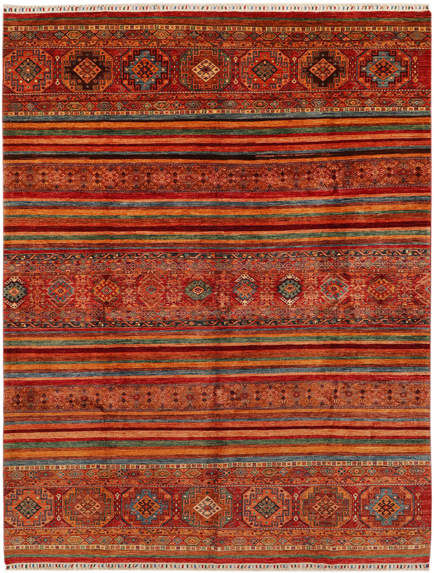 Multi Colored Kazak 9' 1 x 11' 11 - No. 71564