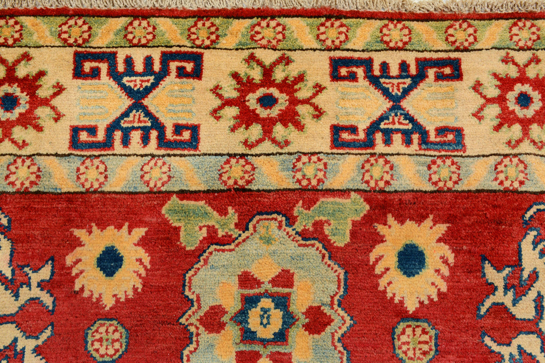 Firebrick Kazak 4' 11 x 6' 6 - No. 71566