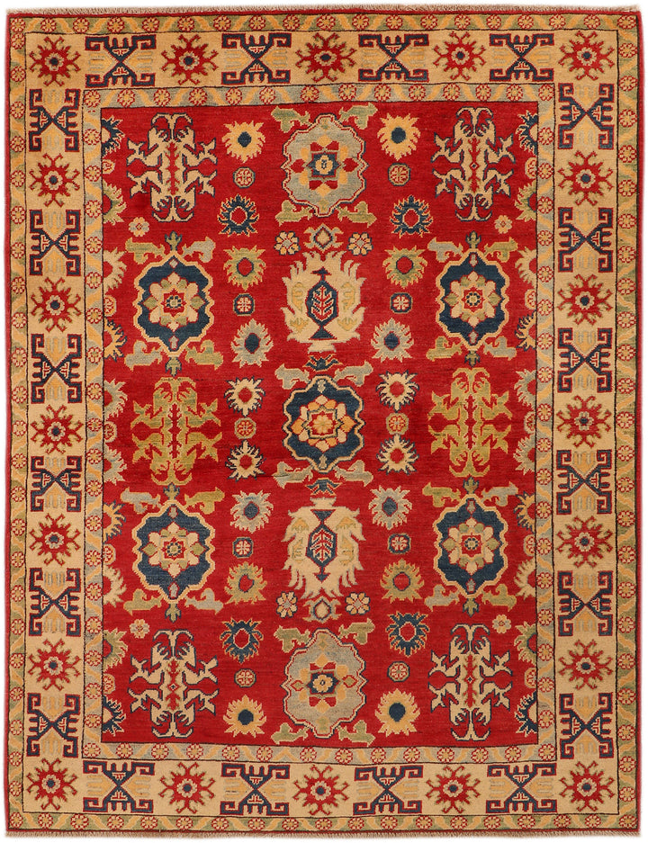 Firebrick Kazak 4' 11 x 6' 6 - No. 71566