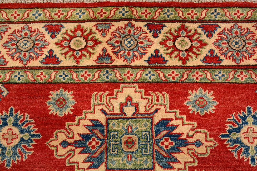 Firebrick Kazak 4' 11 x 6' 8 - No. 71568