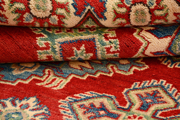 Firebrick Kazak 4' 11 x 6' 8 - No. 71568