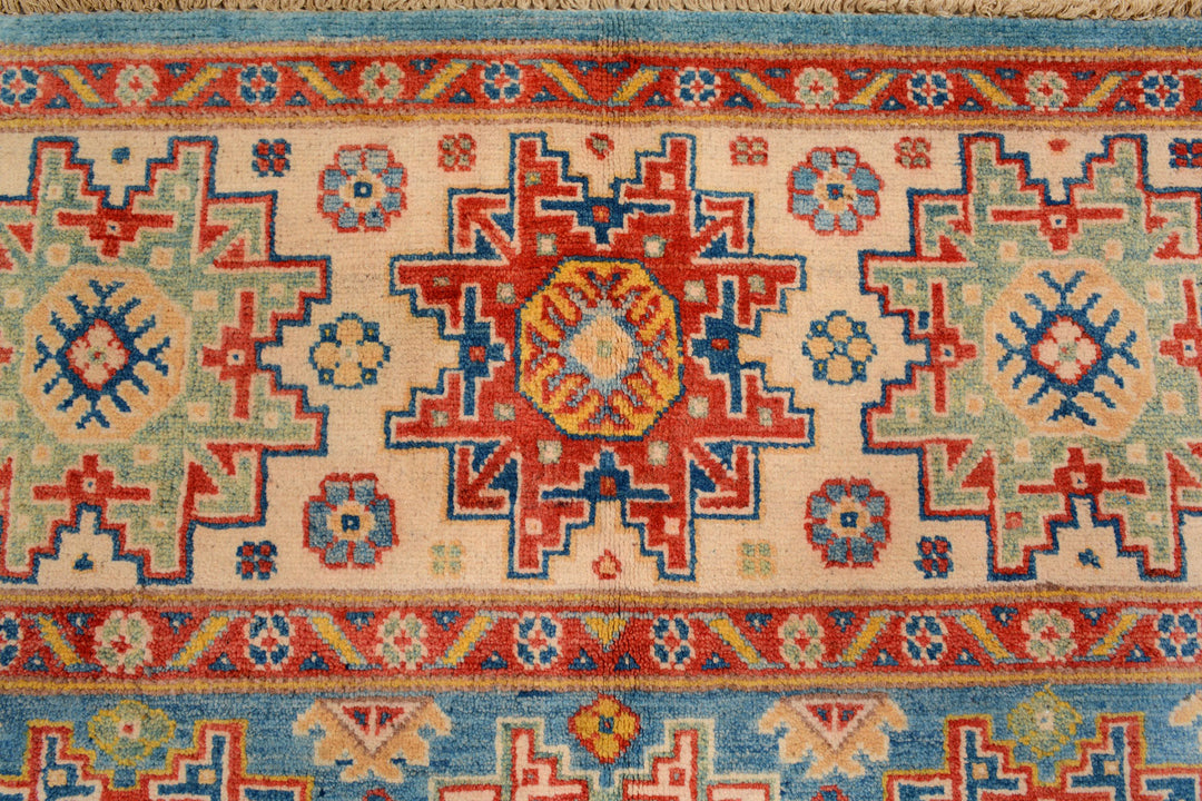 Cadet Blue Kazak 5' 6 x 7' 9 - No. 71569