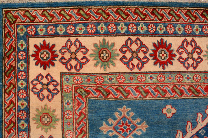 Cadet Blue Kazak 6' 6 x 9' 6 - No. 71570