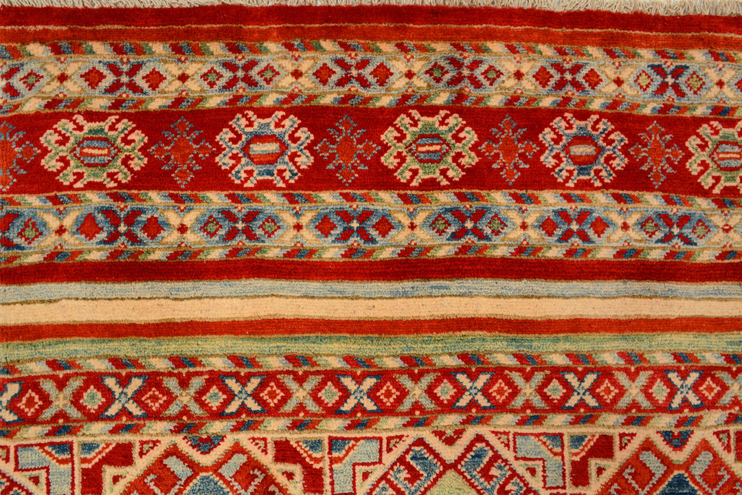 Firebrick Kazak 6' 8 x 9' 4 - No. 71571