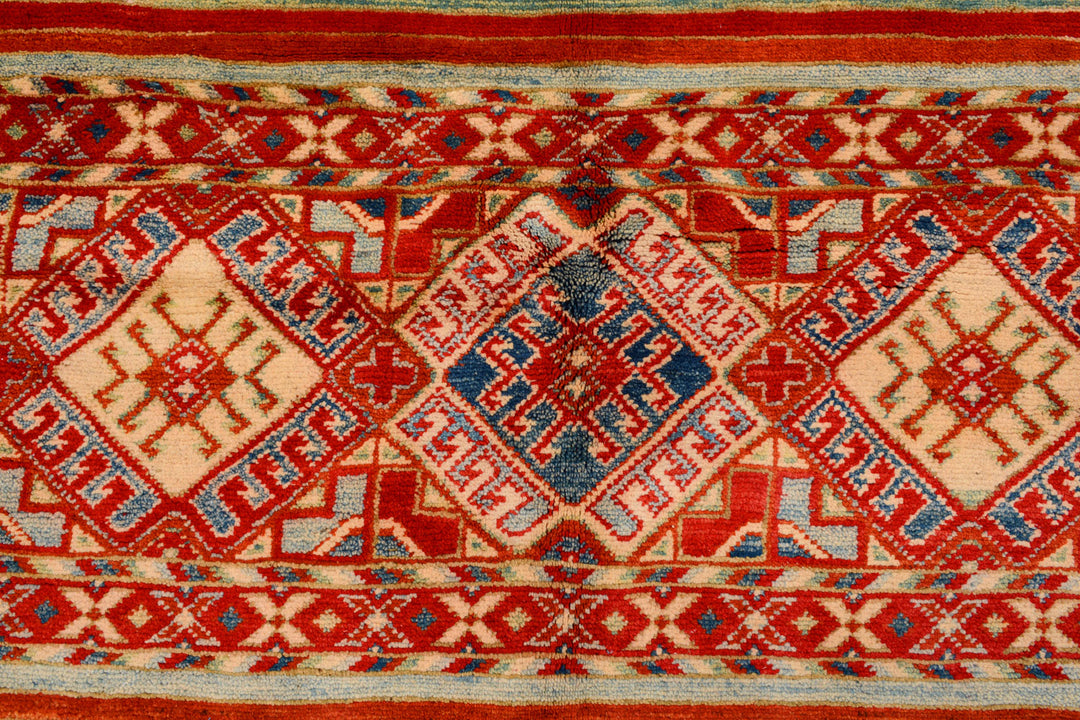 Firebrick Kazak 6' 8 x 9' 4 - No. 71571