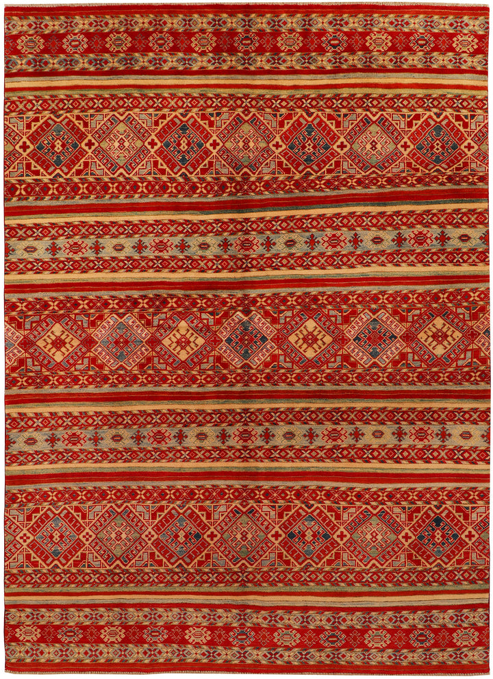 Firebrick Kazak 6' 8 x 9' 4 - No. 71571