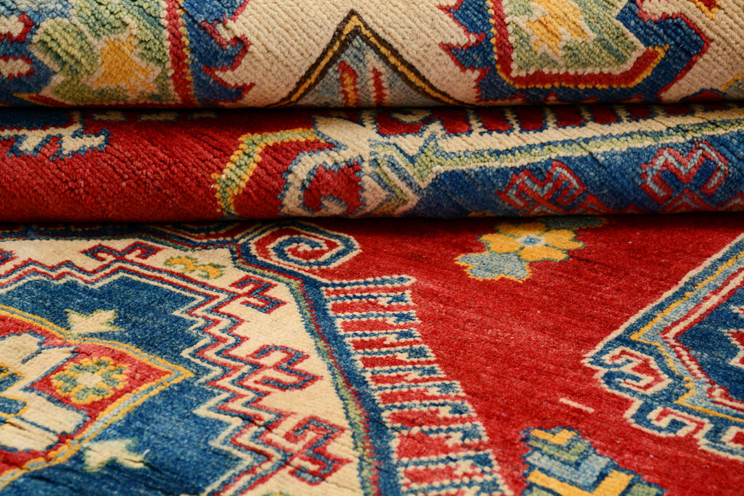 Firebrick Kazak 6' 6 x 9' 7 - No. 71573