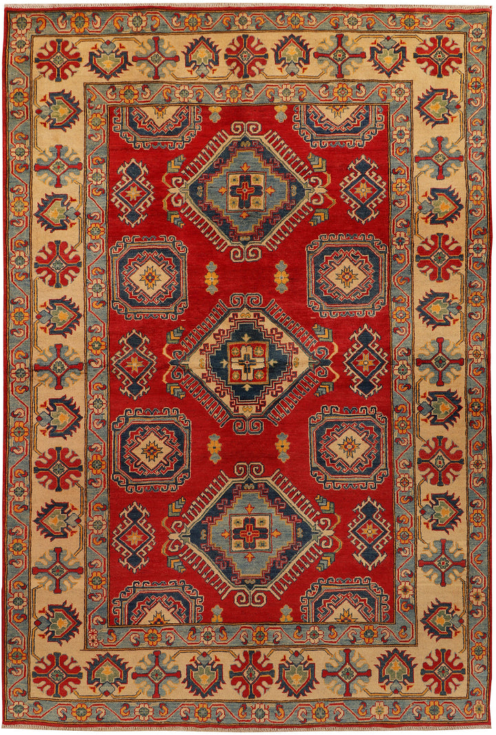 Firebrick Kazak 6' 6 x 9' 7 - No. 71573