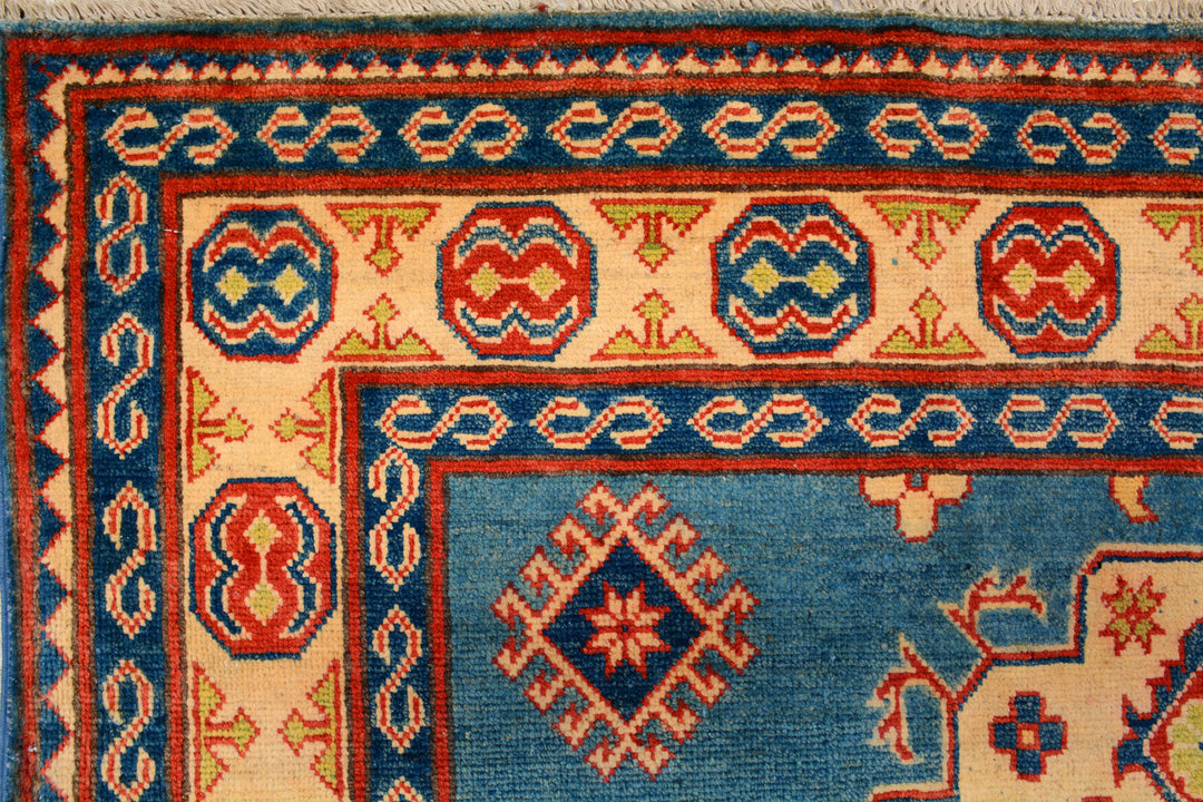 Cadet Blue Kazak 5' x 6' 8 - No. 71577