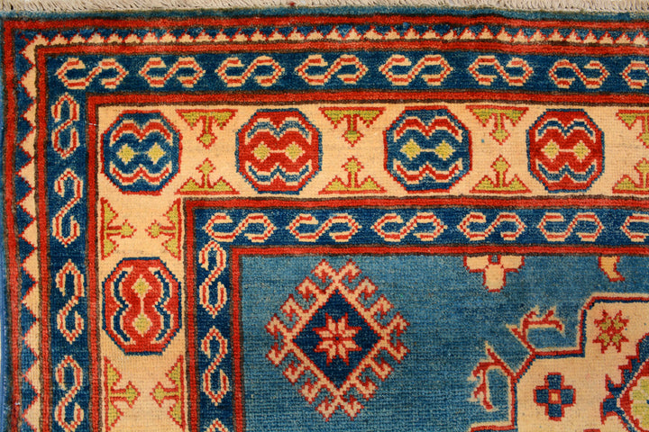 Cadet Blue Kazak 5' x 6' 8 - No. 71577