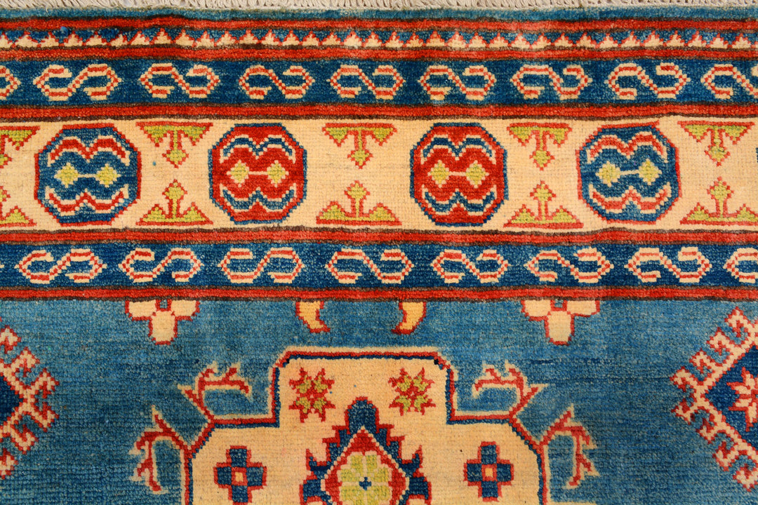 Cadet Blue Kazak 5' x 6' 8 - No. 71577
