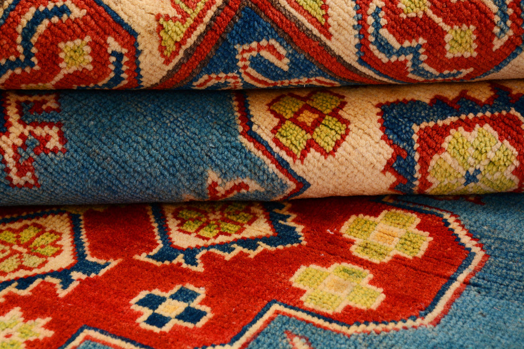 Cadet Blue Kazak 5' x 6' 8 - No. 71577