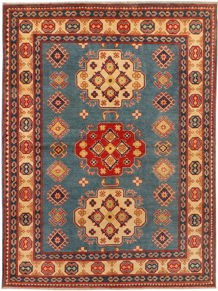 Cadet Blue Kazak 5' x 6' 8 - No. 71577
