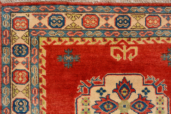 Firebrick Kazak 2'  11" x 9'  9" - No. QA99371