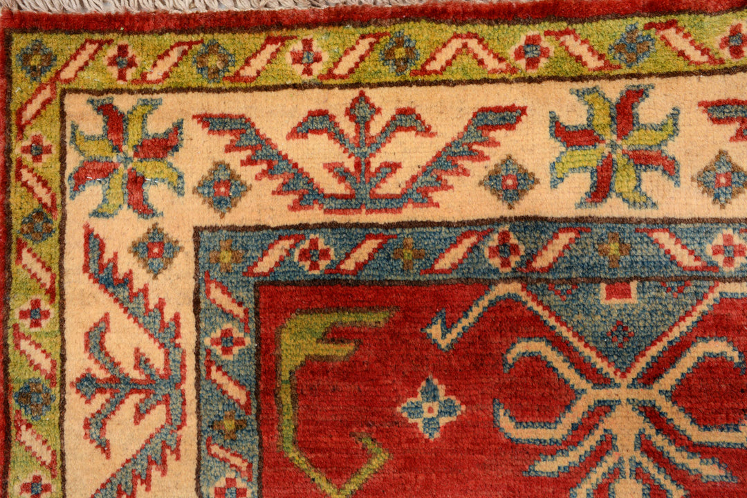 Red Kazak 2'  9" x 9'  2" - No. QA33985