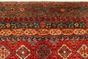 Multi Colored Kazak 6' x 9' 1 - No. 71587