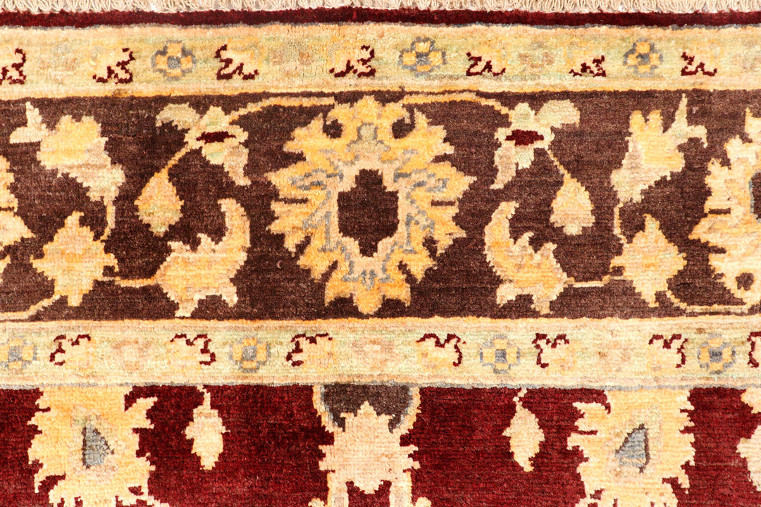 Maroon Ziegler 6'  9" x 9'  3" - No. QA24477