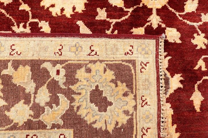 Maroon Ziegler 6'  9" x 9'  3" - No. QA24477