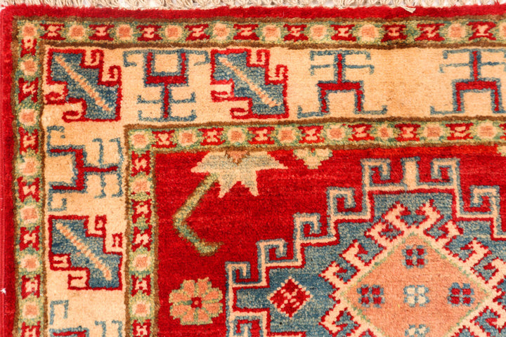 Firebrick Kazak 2'  7" x 9'  6" - No. QA57423