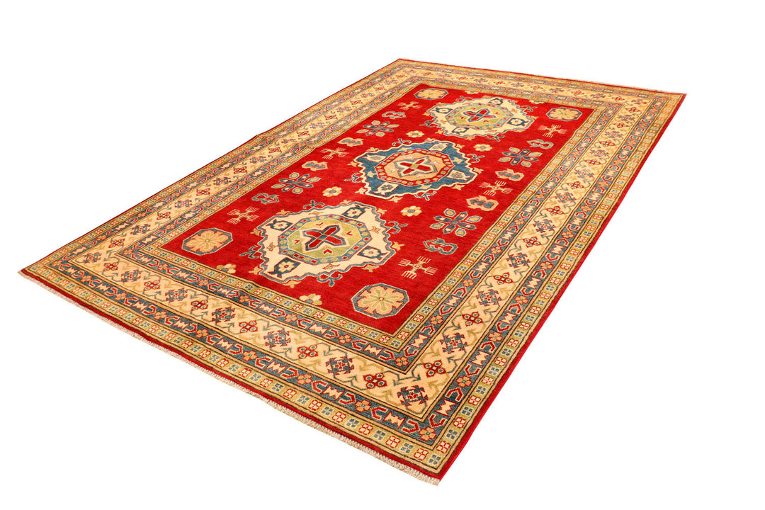 Firebrick Kazak 6' 6 x 9' 9 - No. 71601